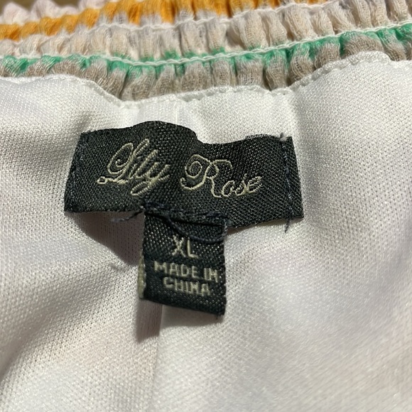 Lily Rose Striped Cold Shoulder Dress - Picture 5 of 10